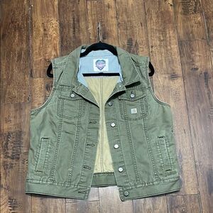 Carhartt Olive Green Work Vest